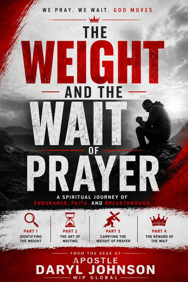 Book cover of The Weight And The Wait Of Prayer by Apostle Daryl Johnson